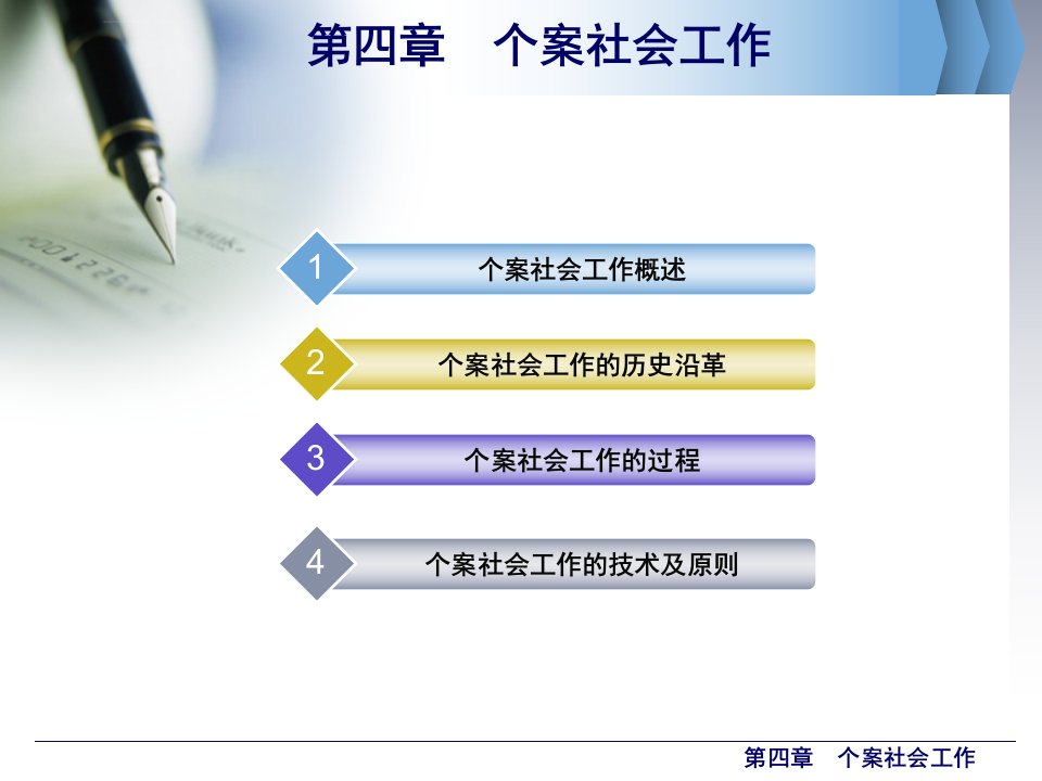 社会工作概论第四章ppt课件