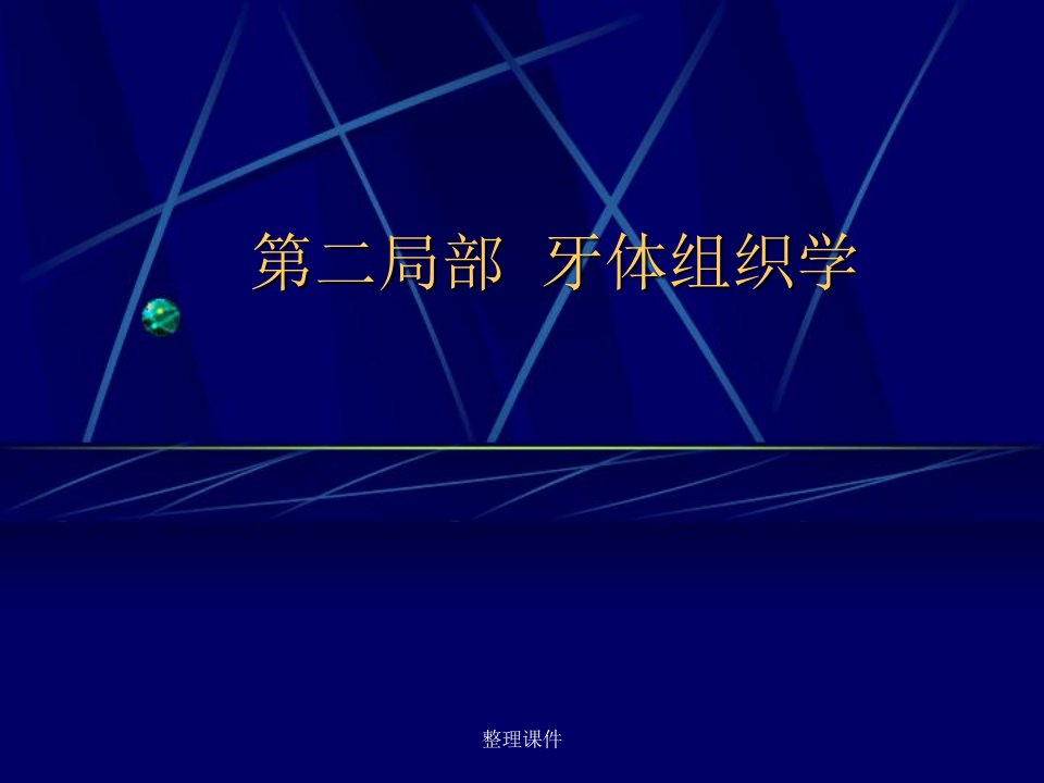 《牙体组织学》