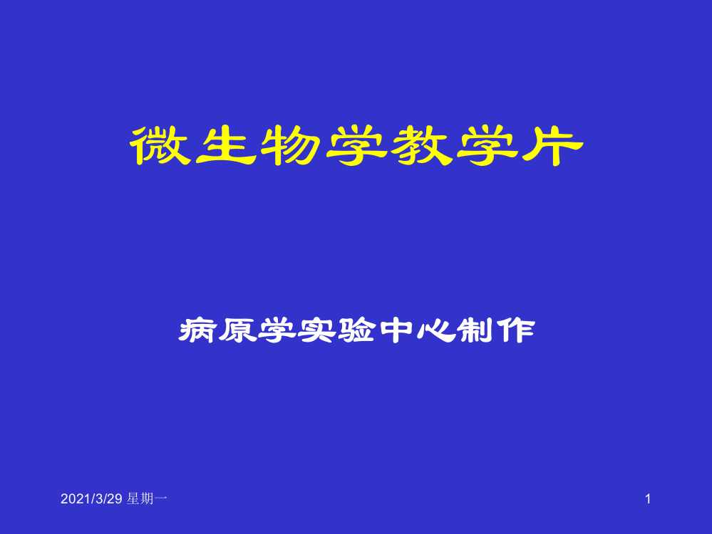 南华大学医学微生物学切片考试总复习