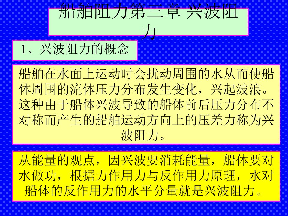 船舶阻力第3章