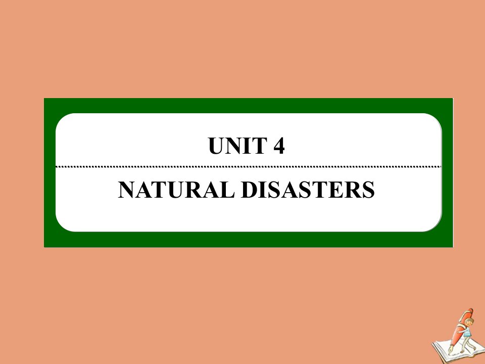 新教材高中英语课时24Unit4NATURALDISASTERSListeningandTalking作业课件新人教版必修第一册