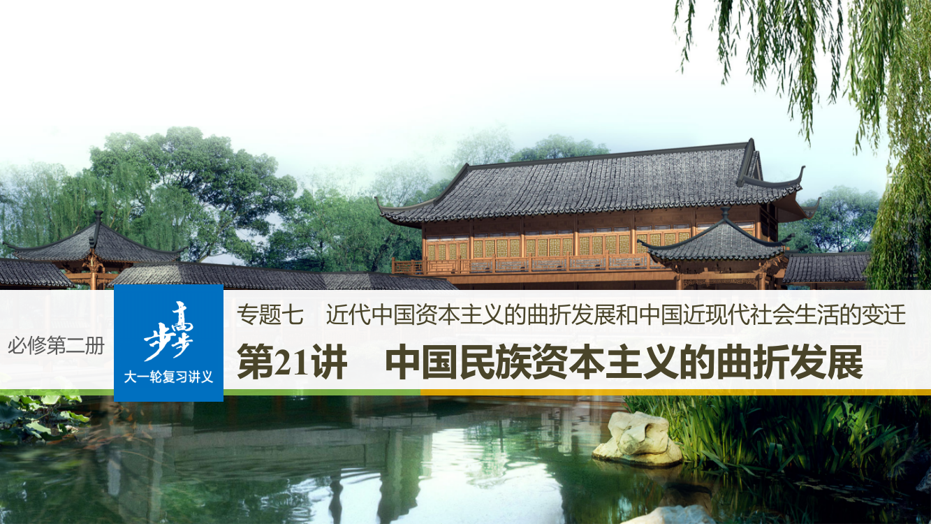 高考历史《大一轮复习讲义》人民全国通用一轮复习课件：专题七