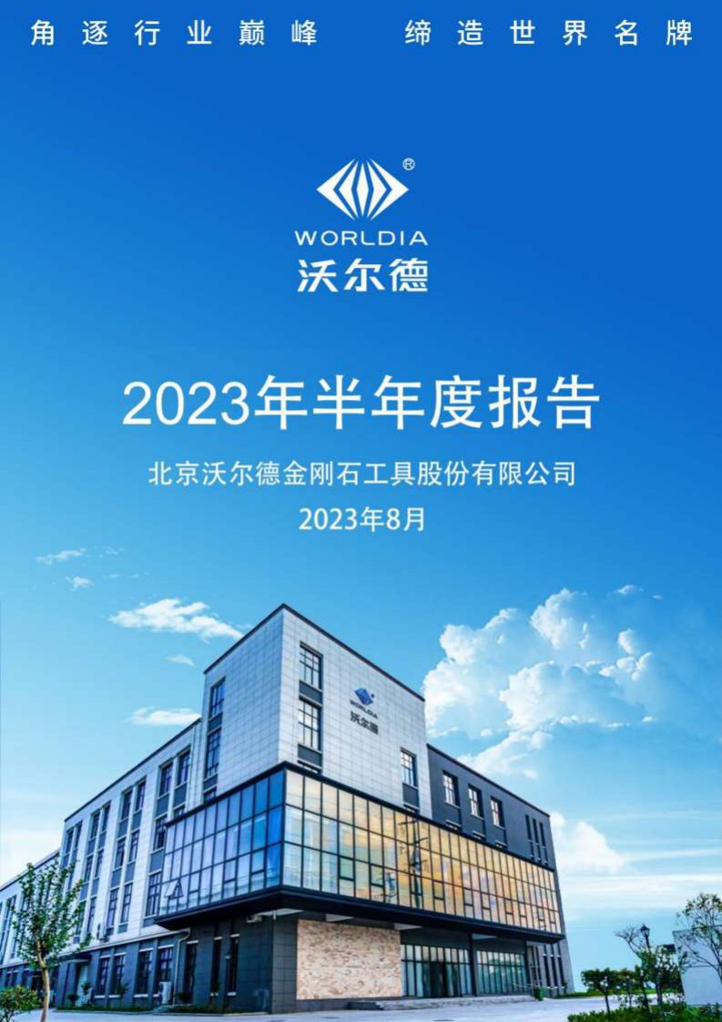 上交所-2023年半年度报告-20230828