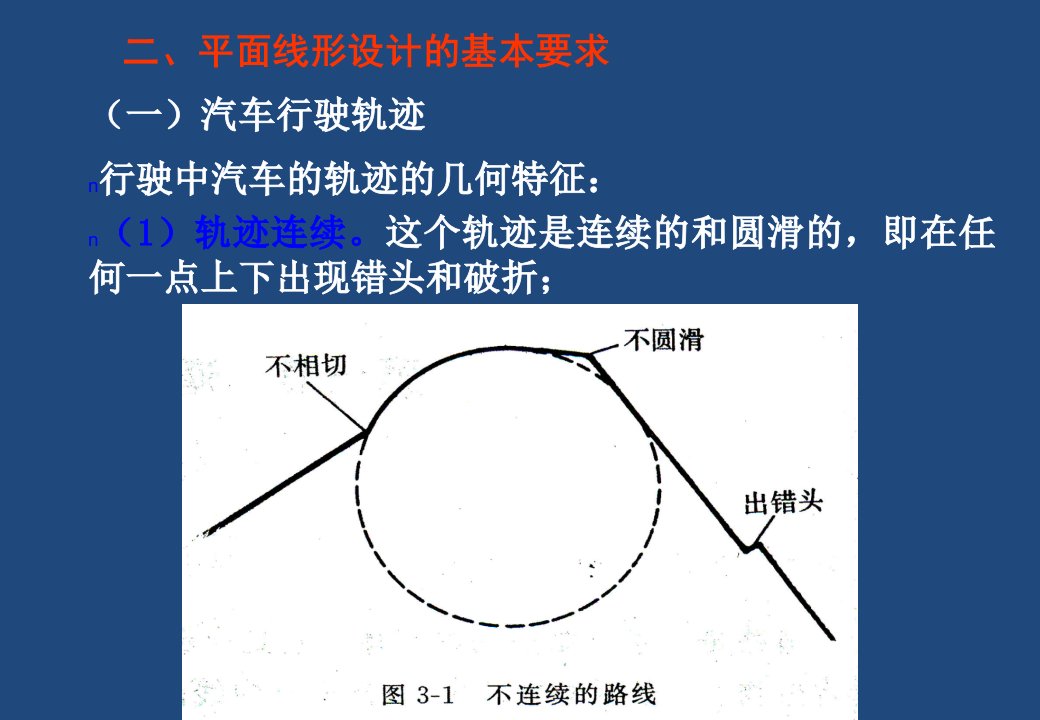 道路勘测设计道路平面设计ppt课件