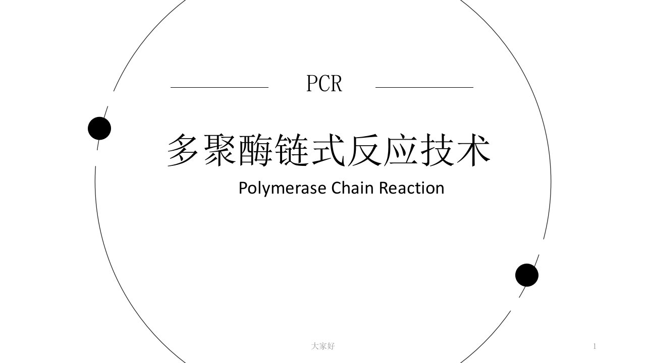 PCR技术介绍