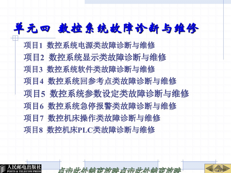 数控系统故障诊断与维修课件