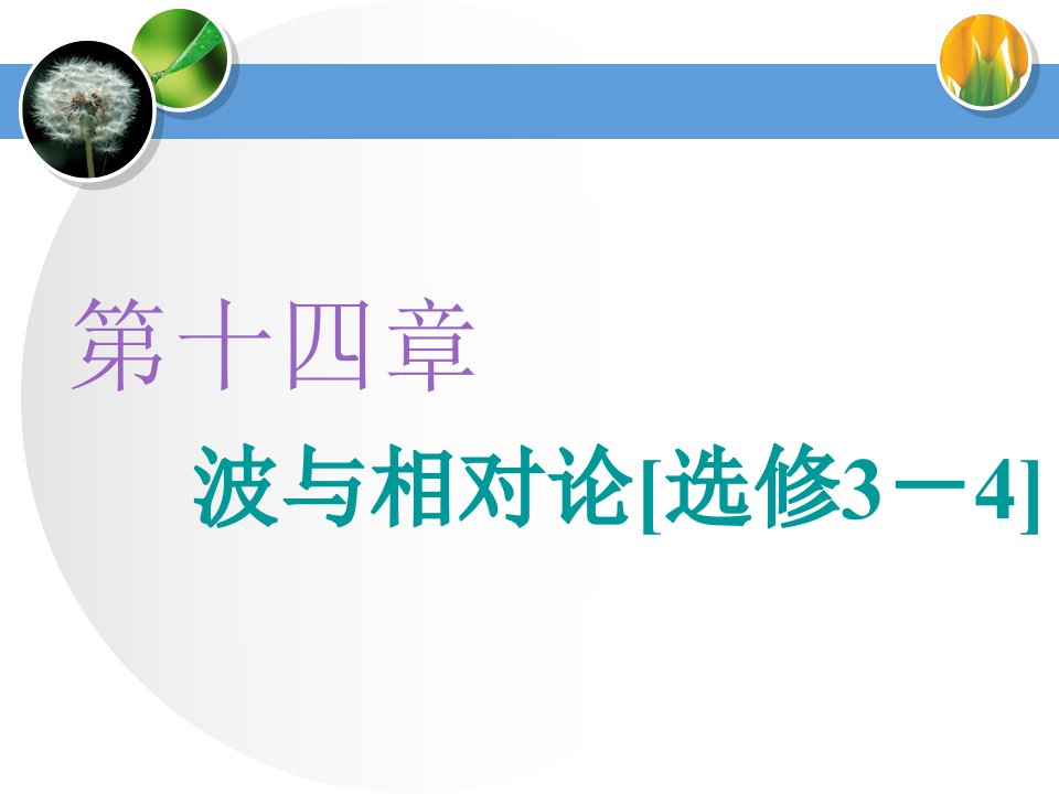 2020届高三物理一轮复习ppt课件：机械振动