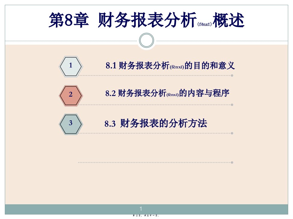 财务报表分析的内容程序与方法31页PPT
