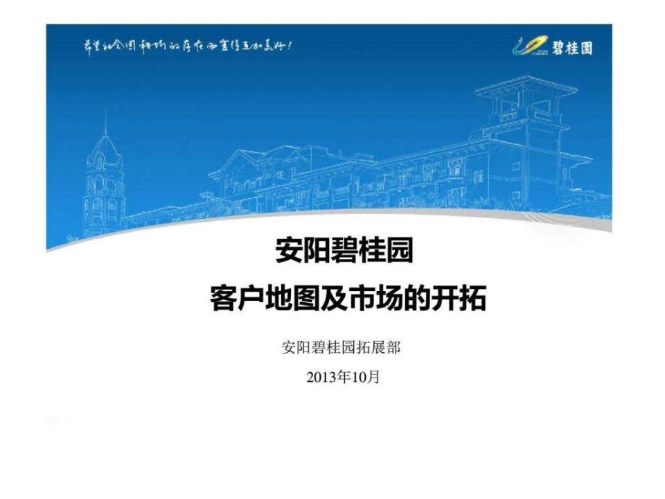 2013安阳碧桂园开盘前客户地图及市场开拓培训资料.ppt