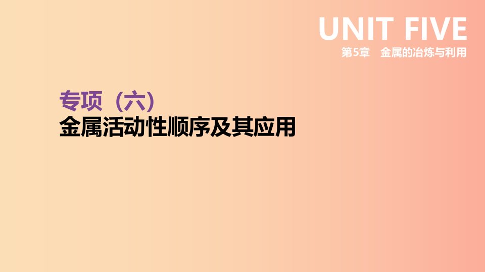 江苏省徐州市2019年中考化学专项复习