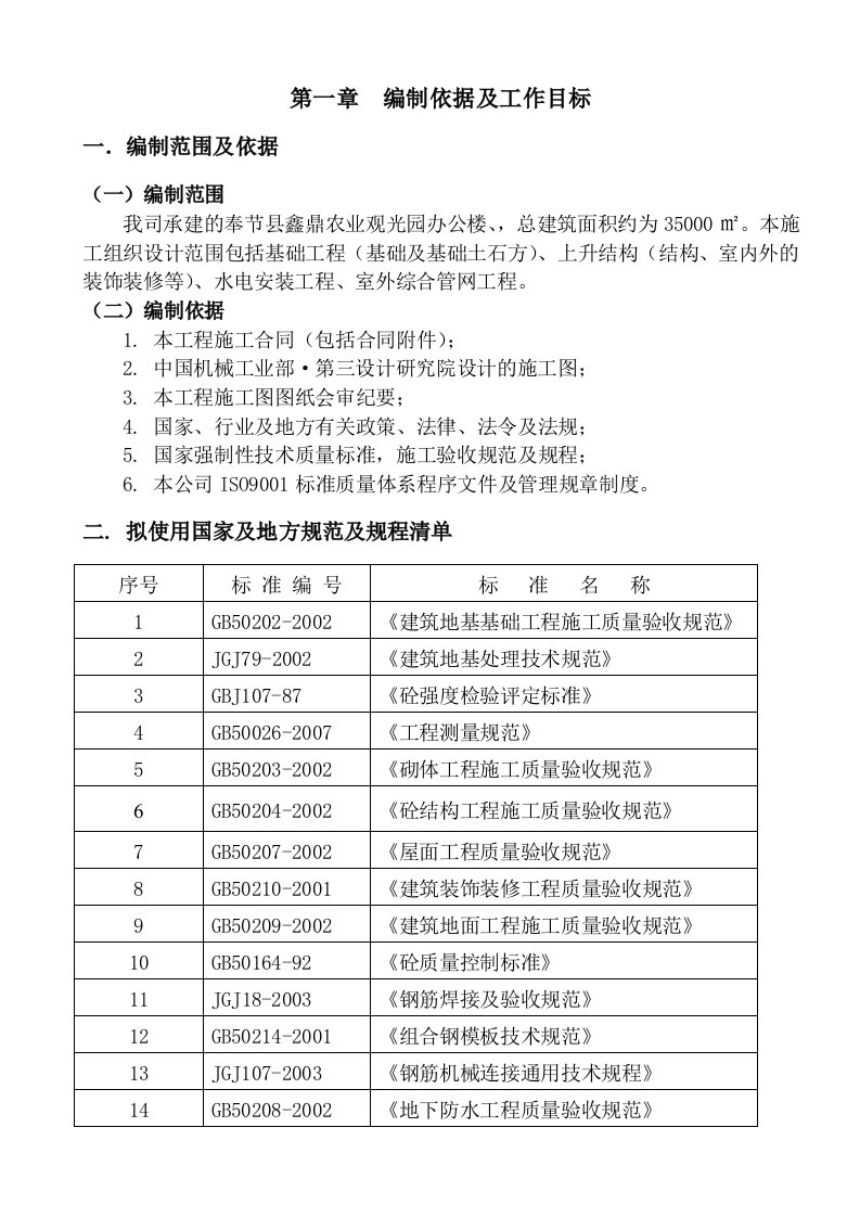 高档住宅小区联排别墅施工组织设计重庆框剪结构附示意图