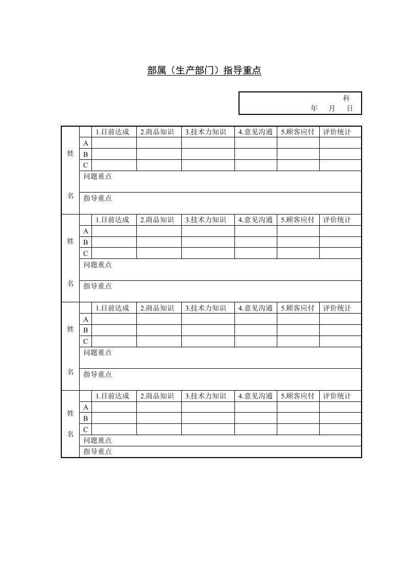 生产作业各类报表参考大全131