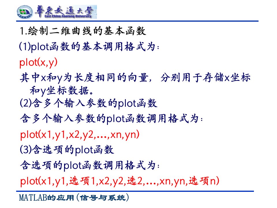 信号与系统MATLAB作业