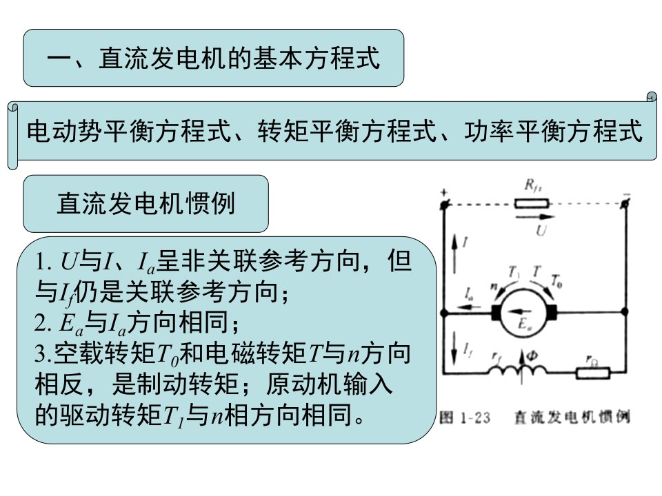 直流发电机运行原理ppt课件