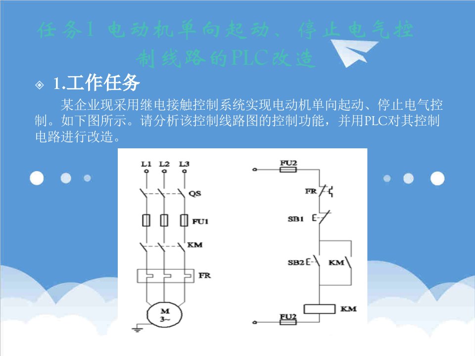 电气工程-项目典型电气控制系统及车床电气控制系统的PLC改造49页