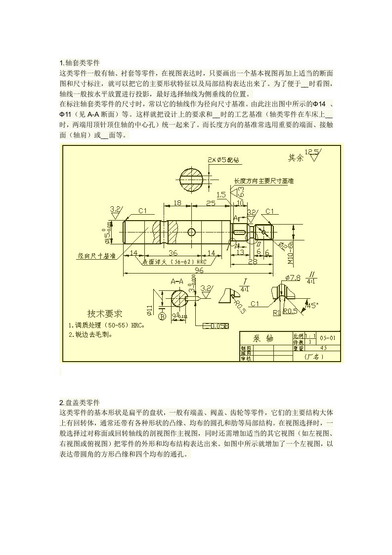 机械设计常识