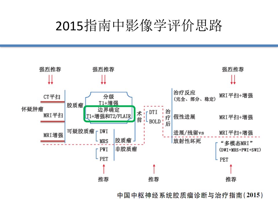 常见MRI技术在脑胶质瘤鉴别诊断中的应用课件