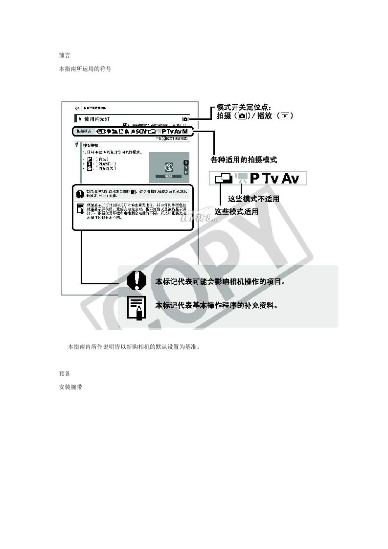 佳能数码相机使用说明书