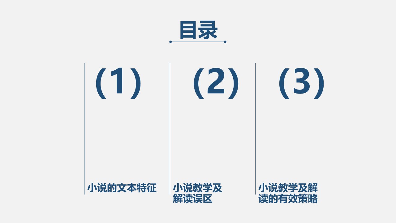 小说文本解读及教学策略