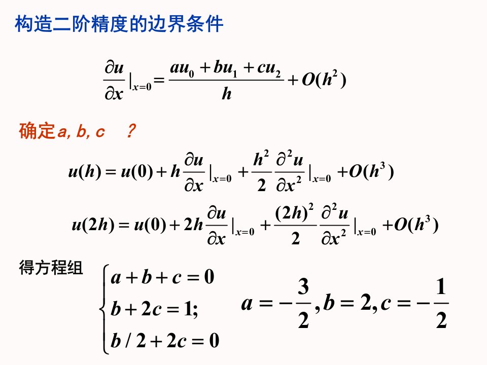 偏微分课程课件6双曲型方程的有限差分法III