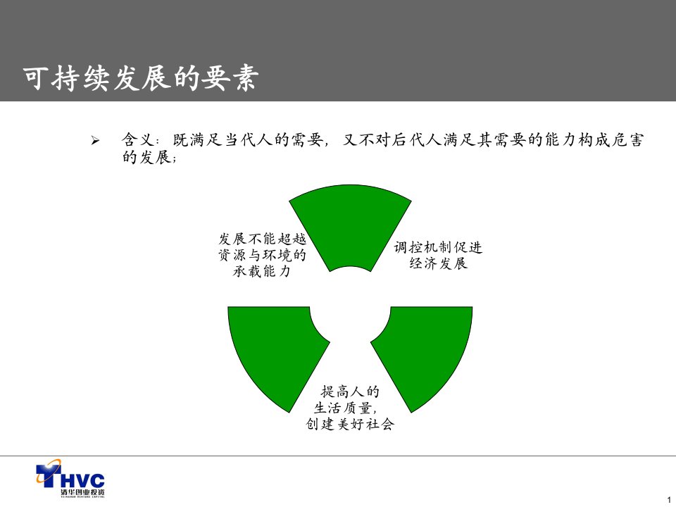 在可持续发展领域进行投资