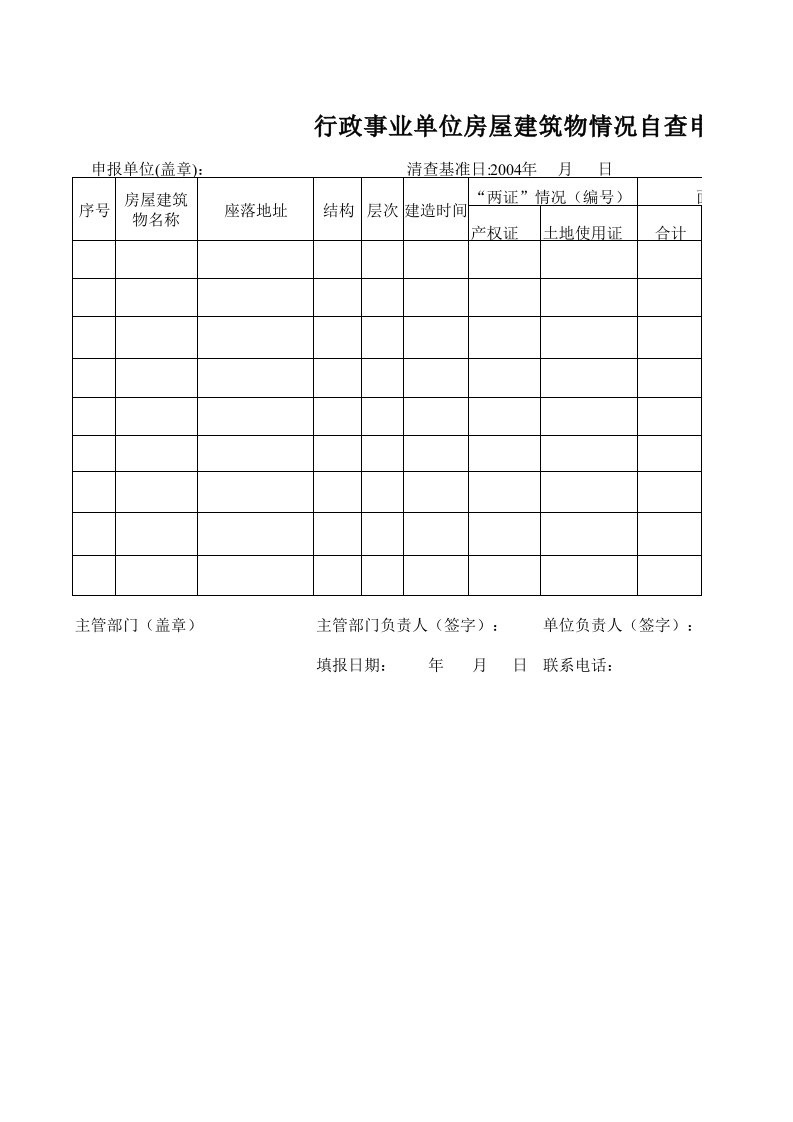 行政总务-行政普查申报