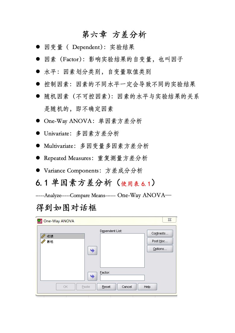 spss第六章方差分析有图直观