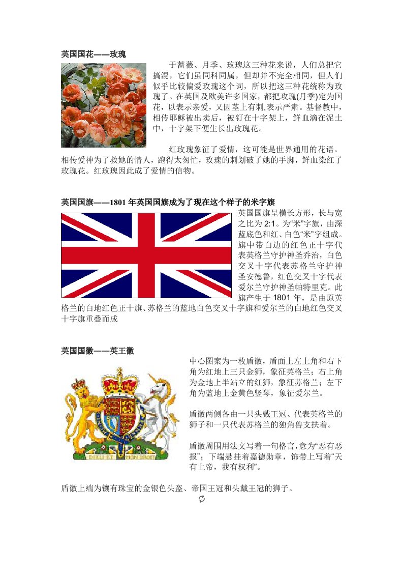 英国国花