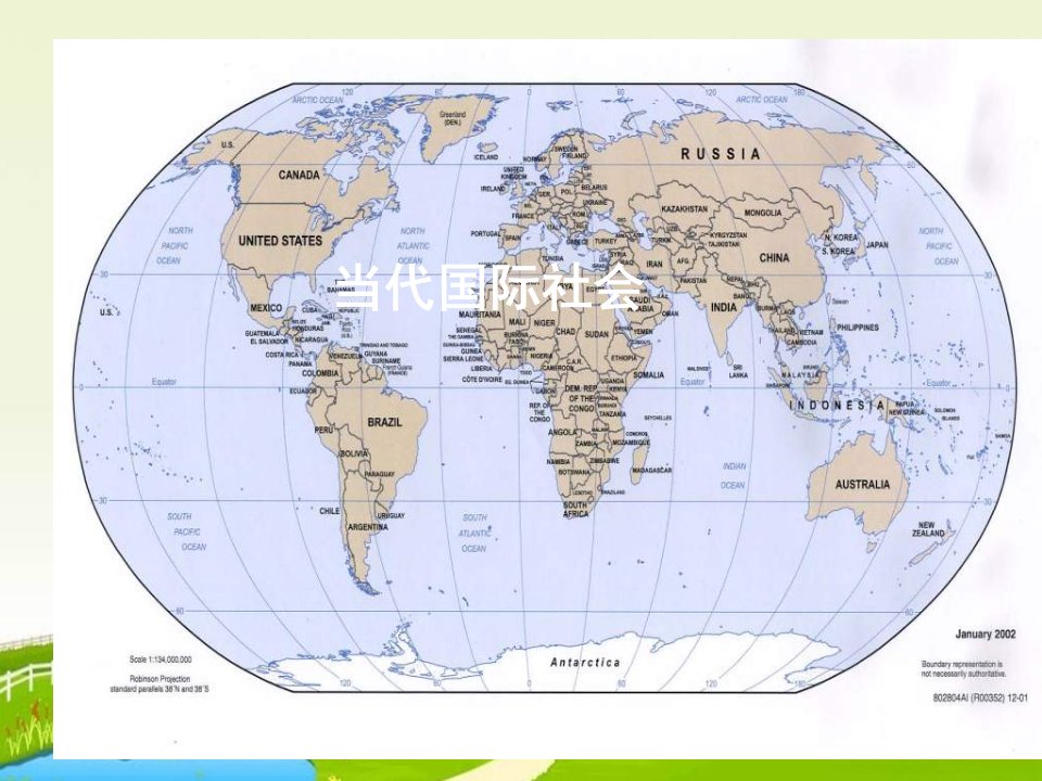 高二政治纷繁复杂的国际社会