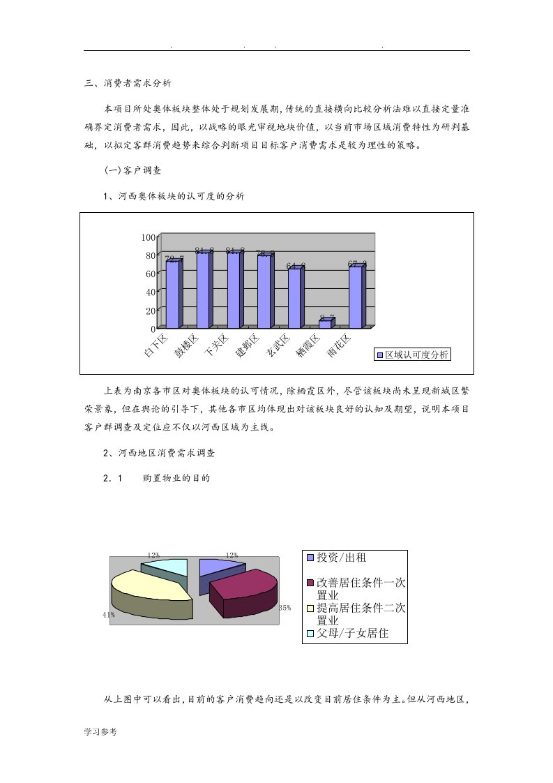 消费者需求分析报告文案