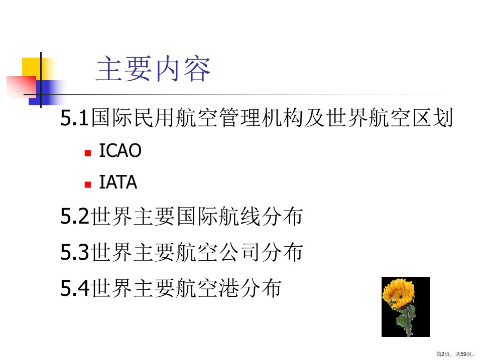 世界航空运输布局解析课件