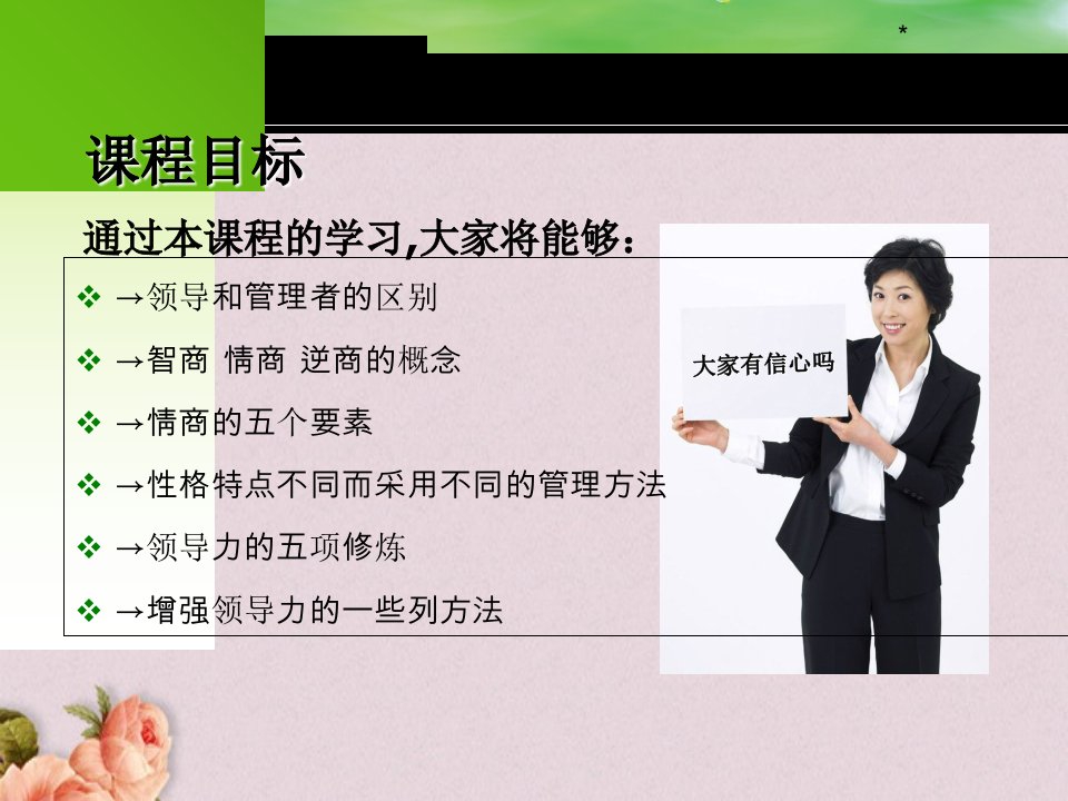 人本教练模式之调适型领导力PPT89页同名169课件