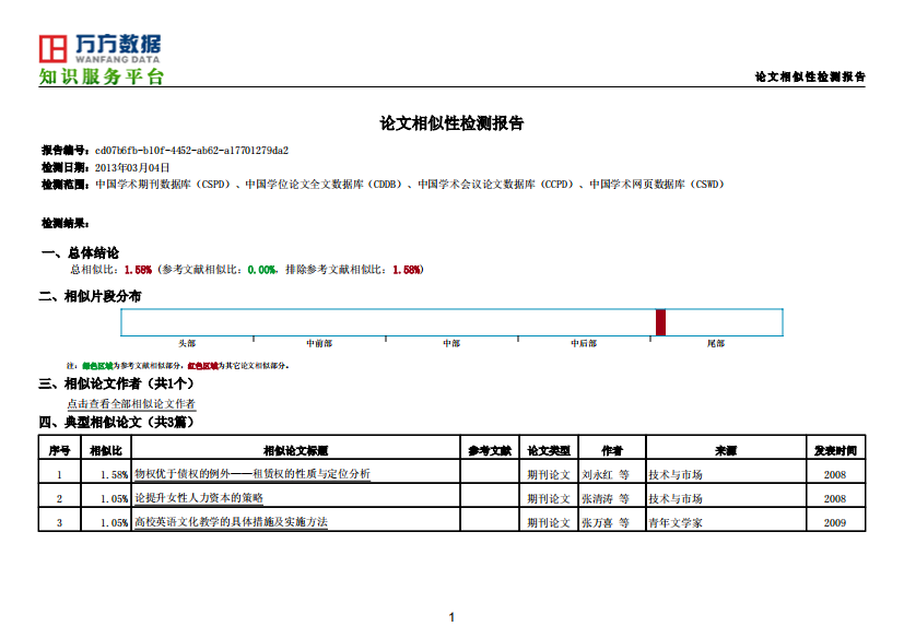 内蒙古检测报告