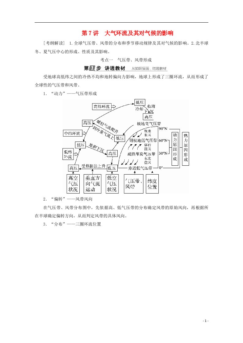 高考地理大一轮复习