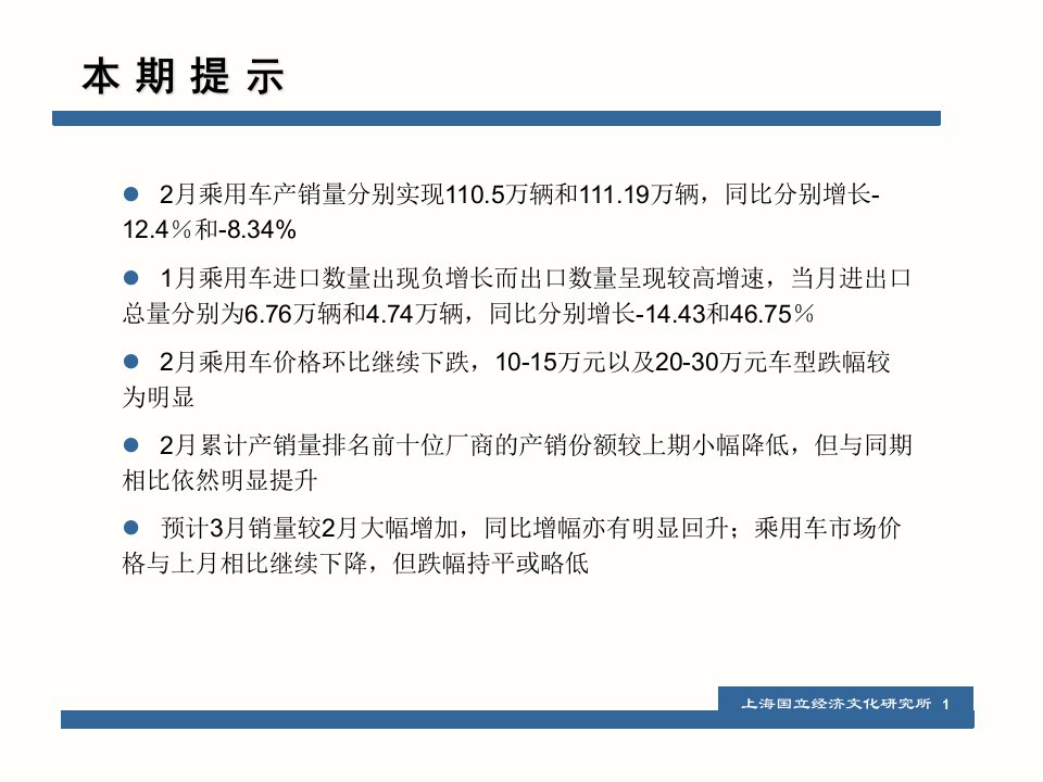 某乘用车管理及市场分析管理知识规划