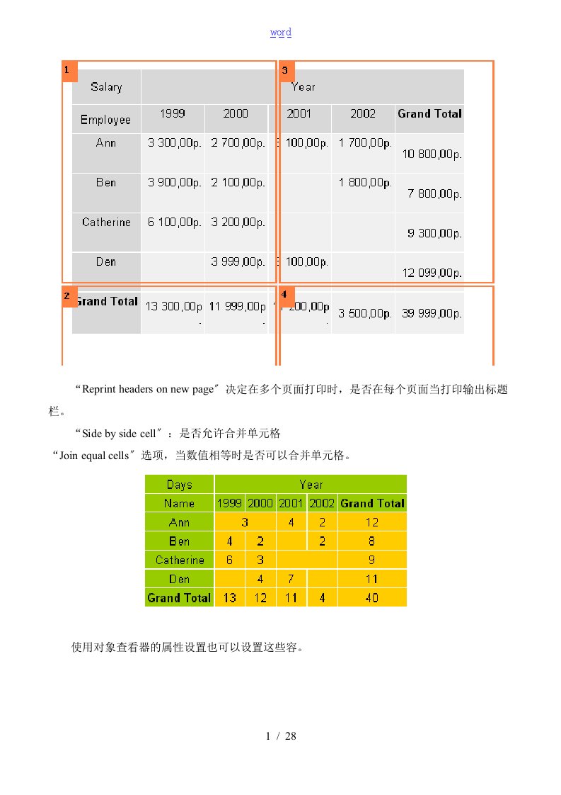 快速报表系统FastReport4用户使用手册簿