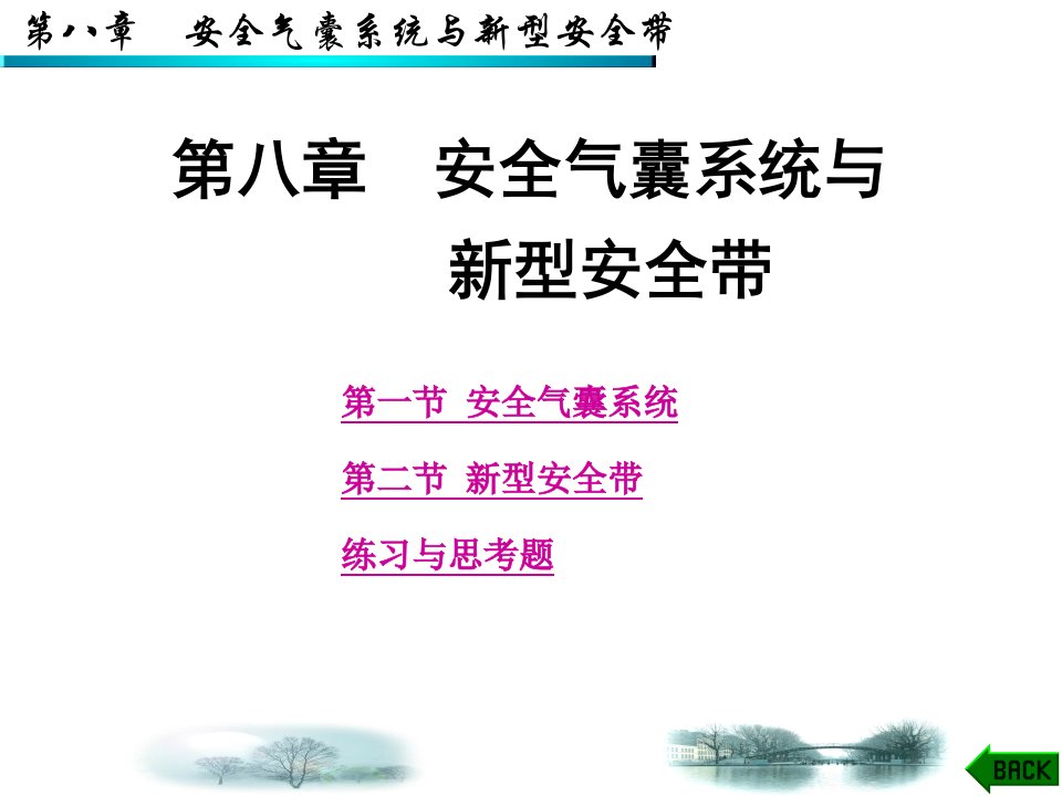 [精选]汽车气囊系统_与安全带（PPT87页)