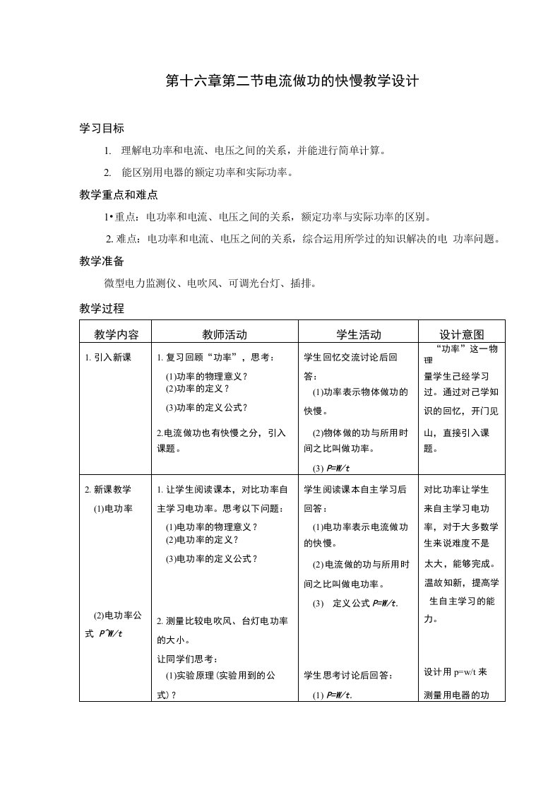 初中物理