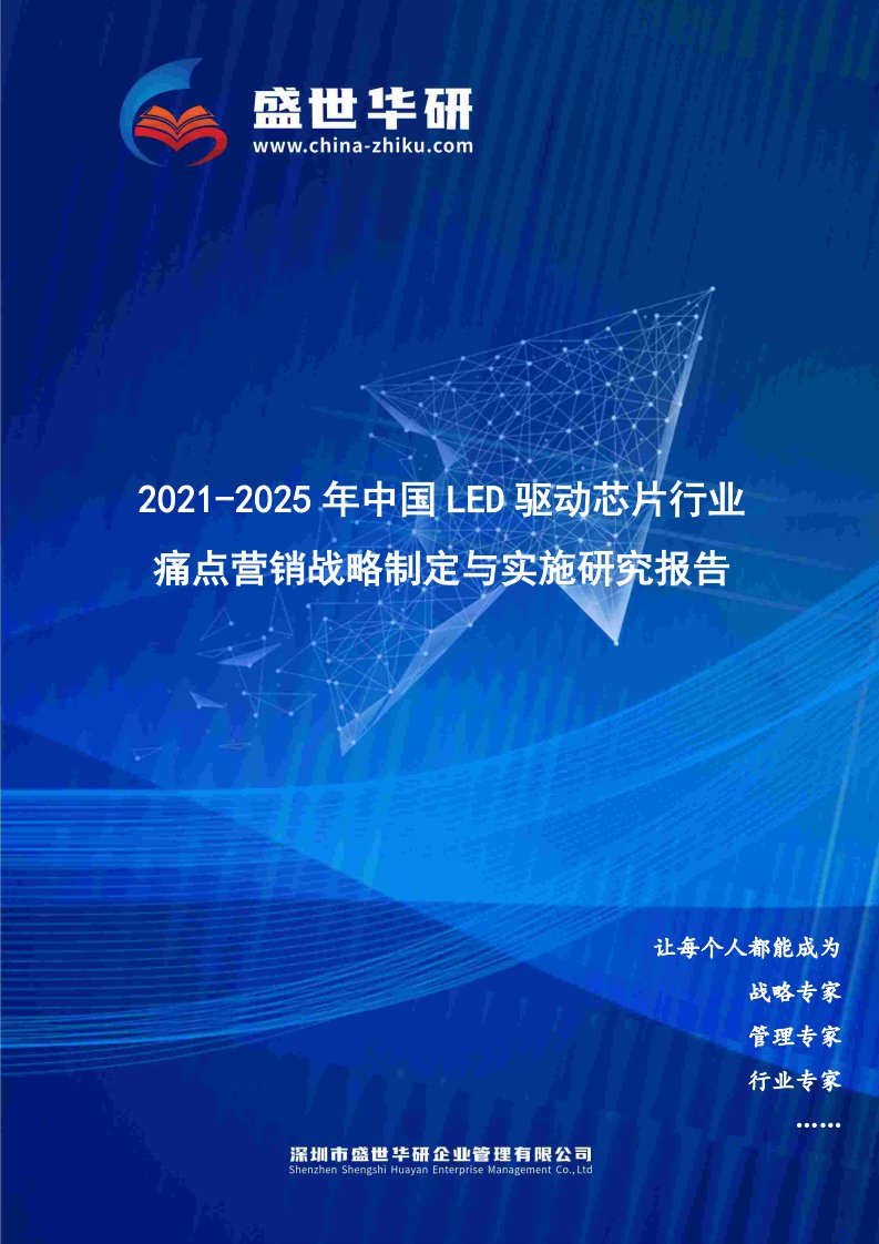 2021-2025年中国LED驱动芯片行业痛点营销战略制定与实施研究报告