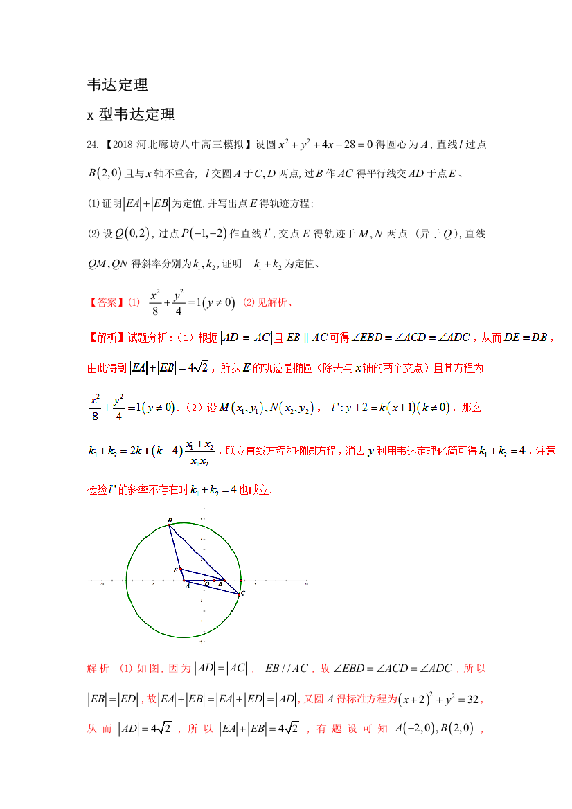 韦达定理的应用