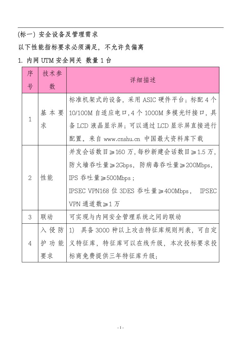 《安全设备及管理需求》》（DOC