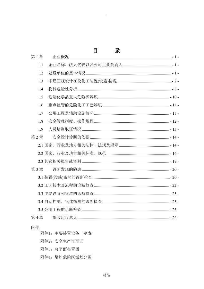 安全设计诊断报告