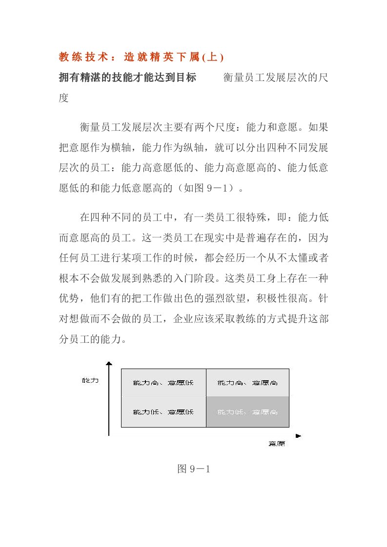 中层管理-教练技术：造就精英下属26