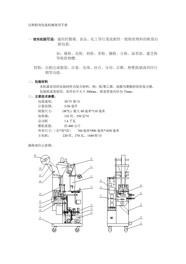 DXDF汉顿粉剂说明书中