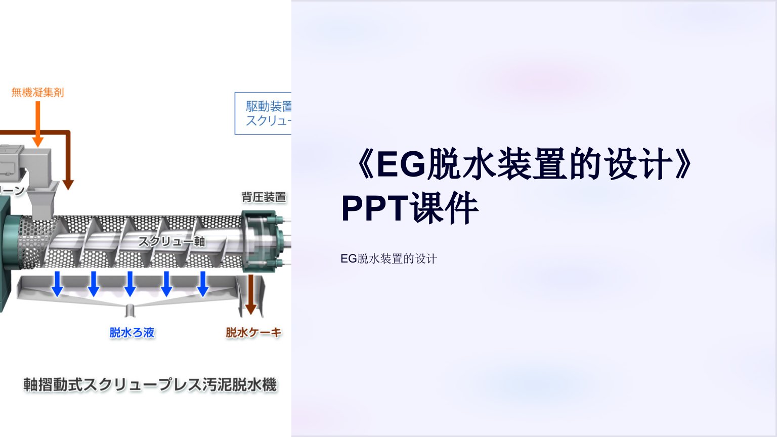 《EG脱水装置的设计》课件