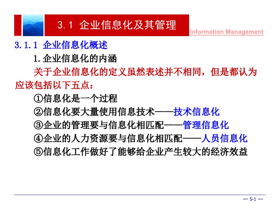 第5章3节企业信息化建设项目的实施