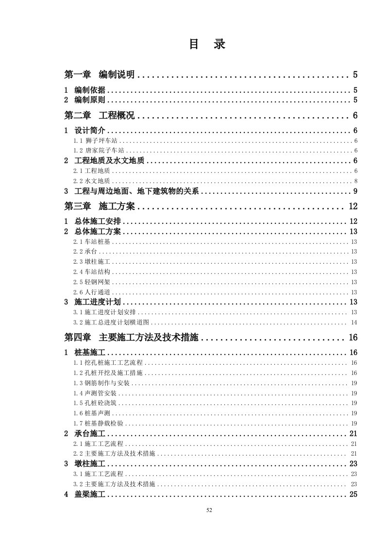 轨道交通施工系列高架车站专项施工方案