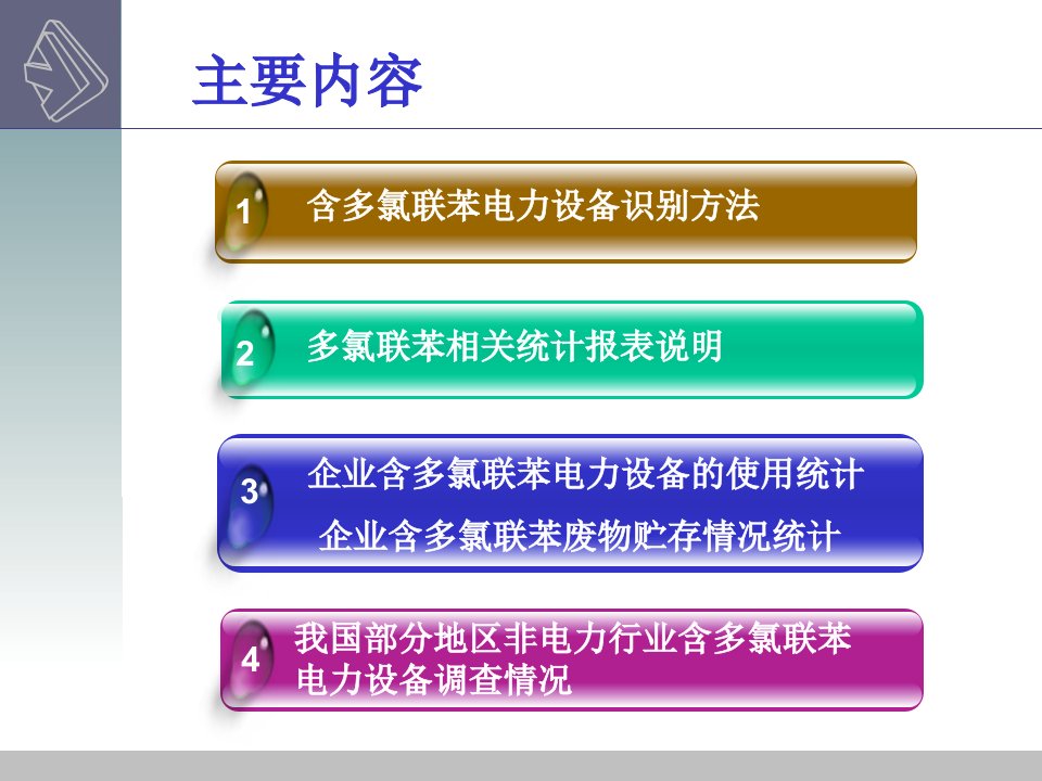 3多氯联苯电力设备及废物统计报表及填表说明