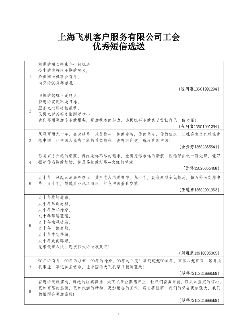 上海飞机客户服务有限公司工会