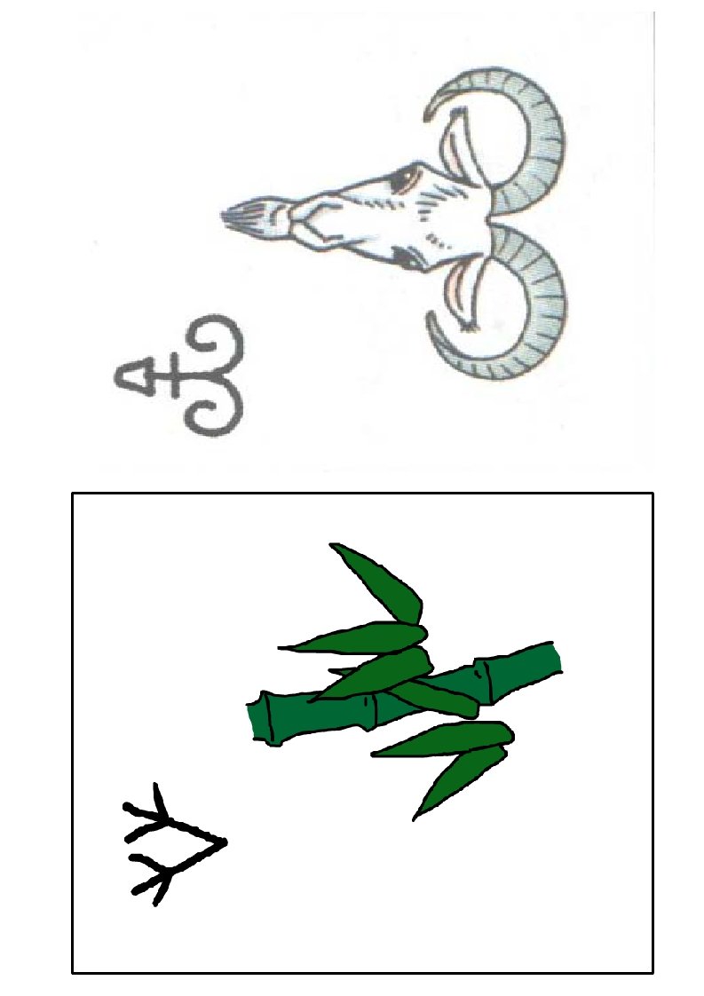 小学语文一年级上册识字二《口耳目》插图